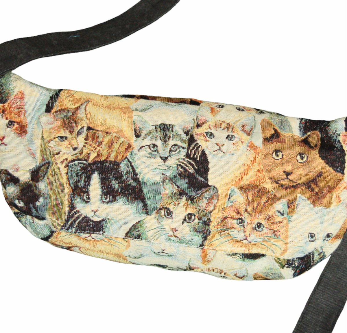 オランダ生地 猫柄ゴブラン織り ボディバッグ | SWIVEL SLUM DIVE