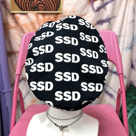 SSD logo ベレー帽:ブラック