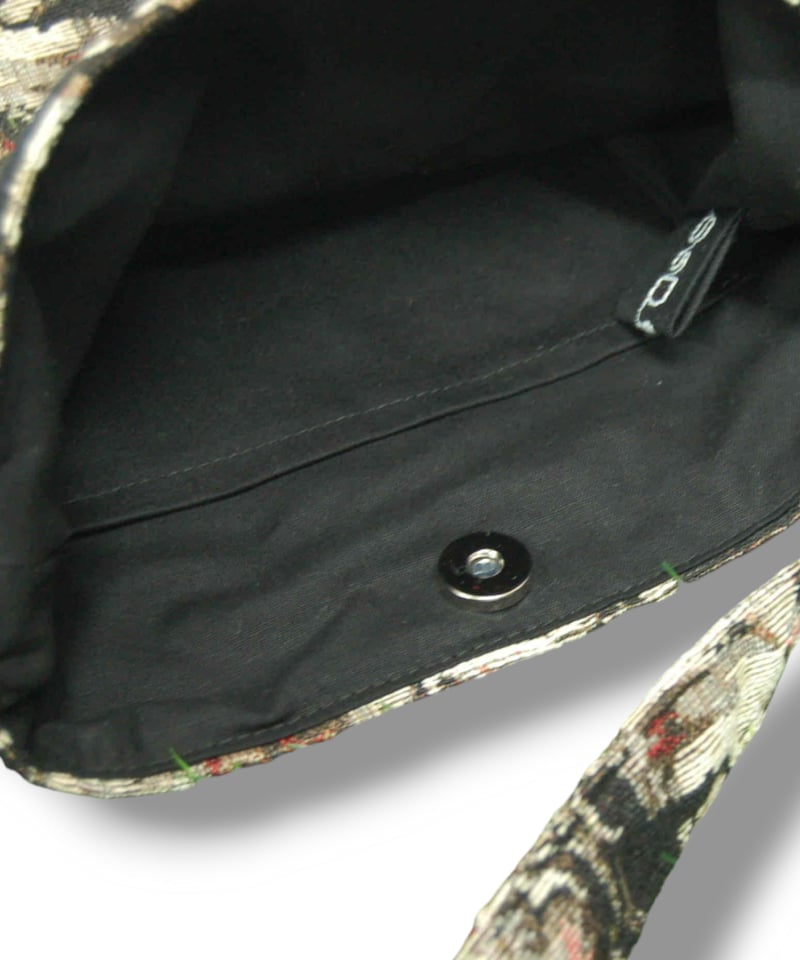 猫柄ゴブラン織り ショルダーバッグ | SWIVEL SLUM DIVE