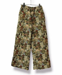 ゴッホ絵画デザイン　ゴブラン織りワイドパンツ ゴッホ絵画デザイン ゴブラン織りワイドパンツ | SWIVEL SLUM DIVE