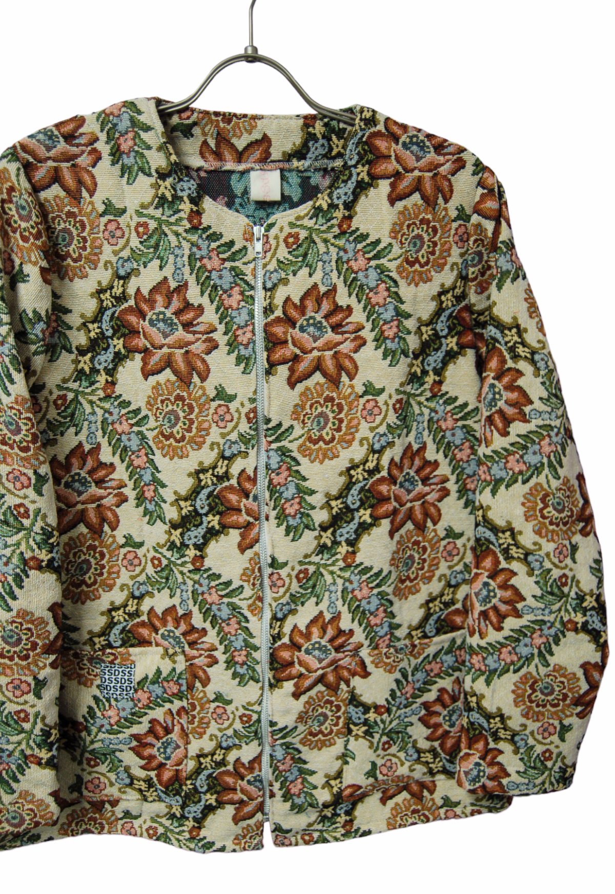 タグ付き★スナオクワハラ　ゴブラン織り　パッチワーク　ジャケット 再構築 先染め襤褸パッチワークシャツ – Karakubuy