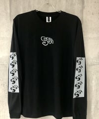 SSDロゴ　long sleeveT/ブラック