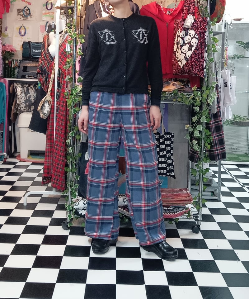 Chilli Beans. 　チリビーンズ　チェックパンツL Chili beans チリビグッズ チェックパンツ - メルカリ