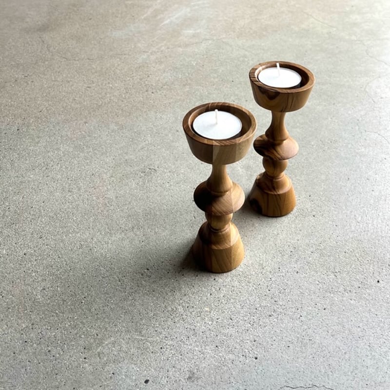 LAURIDS LONBORG キャンドルスタンド デンマーク製 チーク LAURIDS LONBORG キャンドルスタンド デンマーク製 チーク