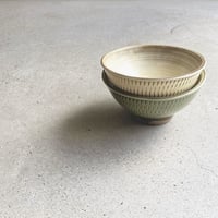 小鹿田焼   茶碗　S