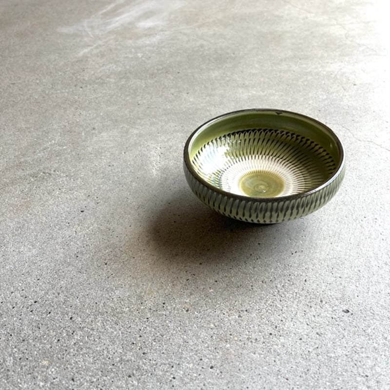 小鹿田焼　骨董　鹿峰窯　40cm 小鹿田焼 4寸鉢 | TORYBAZAR