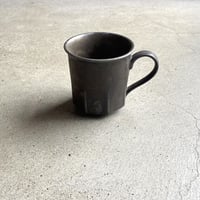 八角マグカップ／ブロンズ