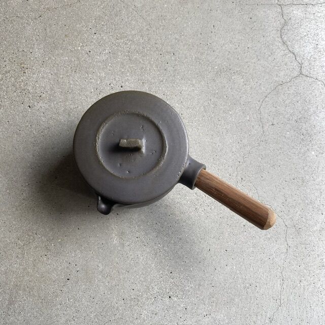 馬場勝文 ふた付き耐熱ミルクパン 黒 | TORYBAZAR