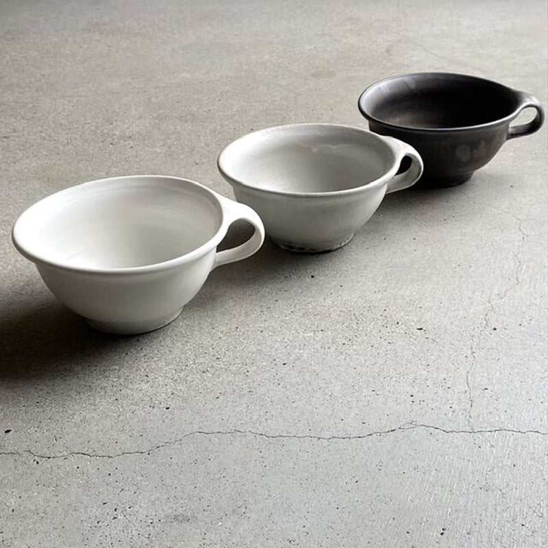 馬場勝文 スープカップ 黒釉 | TORYBAZAR