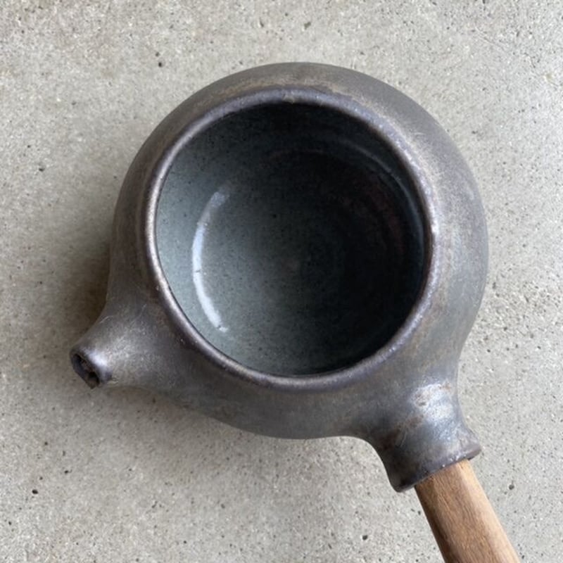 馬場勝文 丸型急須 黒釉 | TORYBAZAR