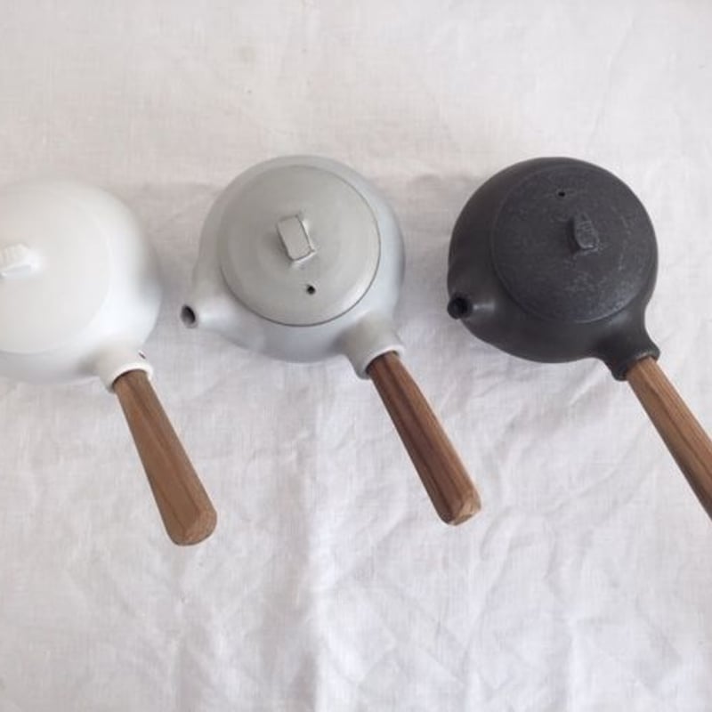 馬場勝文 丸型急須 黒釉 | TORYBAZAR