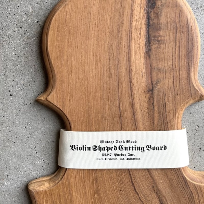 VIOLIN SHAPED CUTTING BOARD | TORYBAZAR