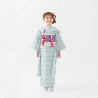 西川流子ども着物（西菱紋入り）お仕立て上がり