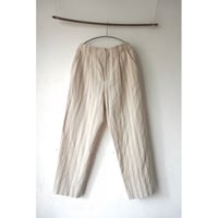コットンリネンテーパードパンツ / atelier naruse