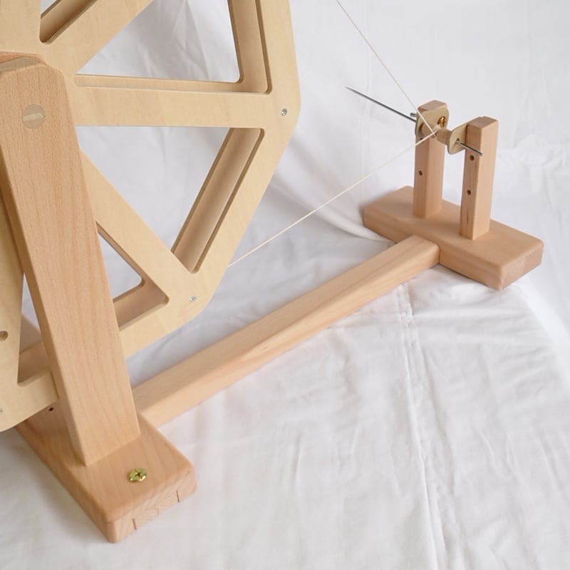 ハンドル付 糸車 2025型 | 木製品の共榮