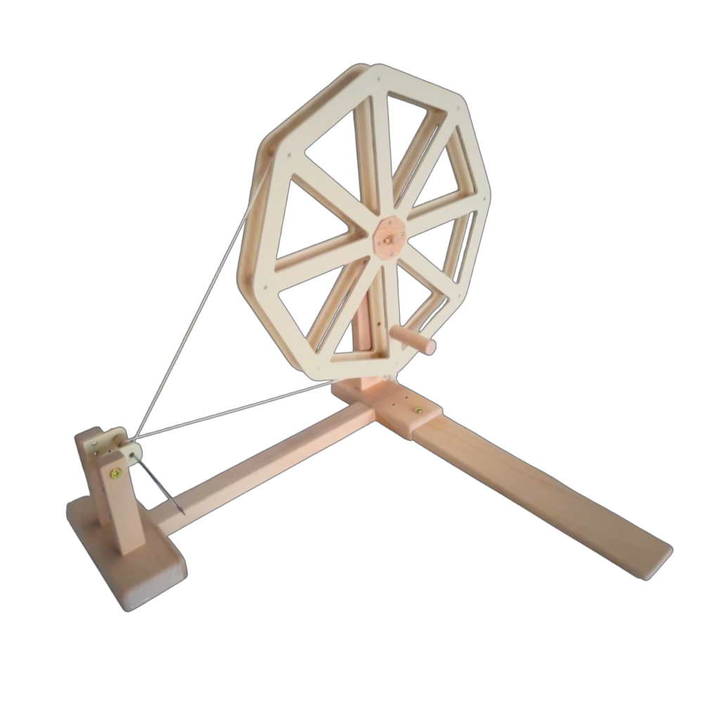 ハンドル付 糸車 2025型 | 木製品の共榮