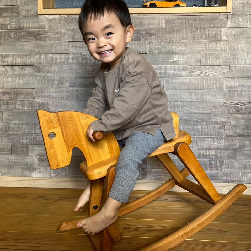 木馬　木製 プレミアム木馬 [MOKUBA] (送料込) | 木製品の共榮