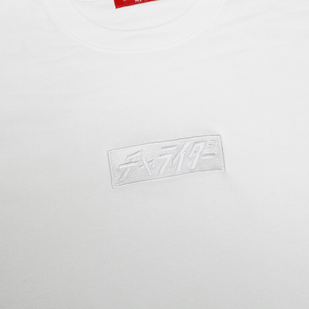 CDオフホワイト刺繍テーシャツ cielkocka】刺繍Tシャツ（歯ーちゃんver）