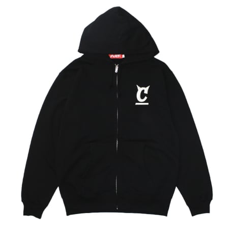 デビルロゴ　　ジップパーカー