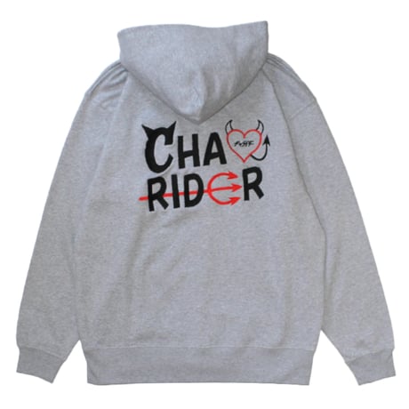 デビルロゴ　　ジップパーカー