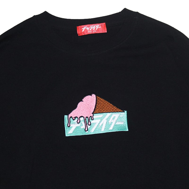 アイスボックス ビッグシルエットロンT ブラック | チャライダーSTORE