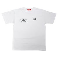 ダブルロゴTシャツ　　ホワイト