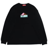 アイスボックス　ビッグシルエットロンT　　ブラック