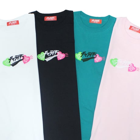ハートスカーフTシャツ　　アップルグリーン