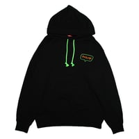 ネオンパーティーパーカー　ブラック