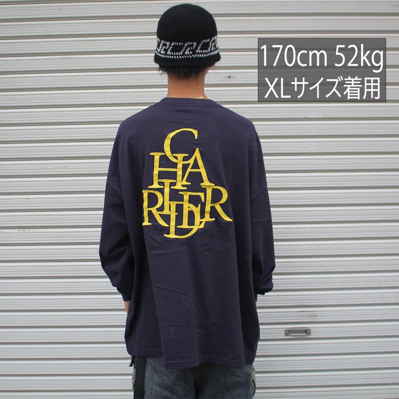 レイヤードロゴ ビッグシルエットロンT | チャライダーSTORE レイヤードロゴ ビッグシルエットロンT | チャライダーSTORE