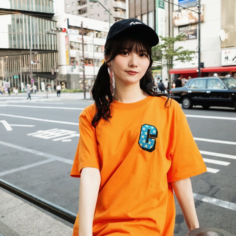 スターCロゴTシャツ オレンジ | チャライダーSTORE スターCロゴTシャツ オレンジ | チャライダーSTORE