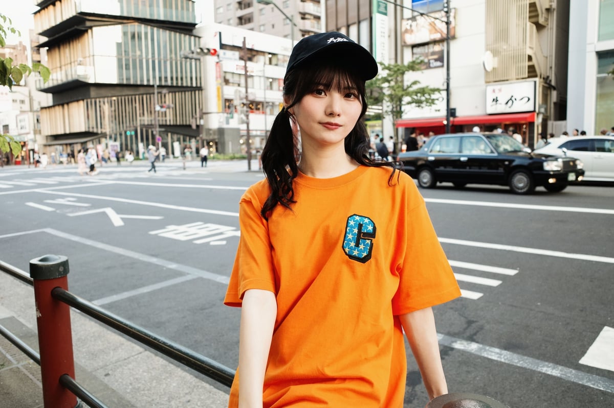 スターCロゴTシャツ オレンジ | チャライダーSTORE