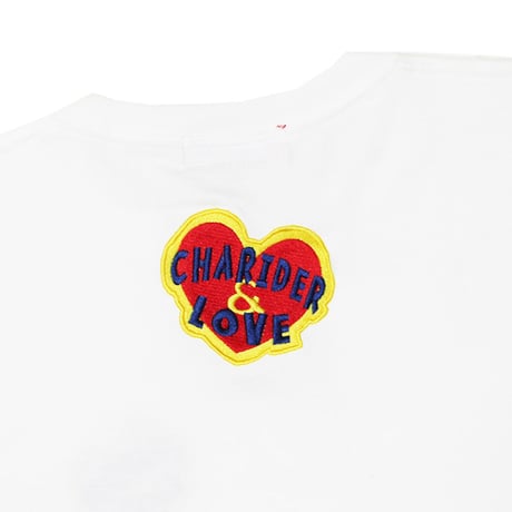 チャライダー＆ラブTシャツ　　ホワイト