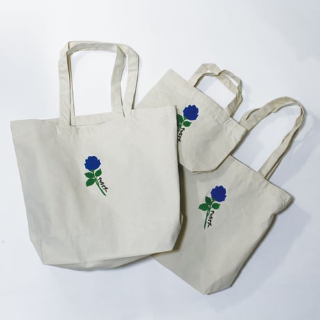 バラ刺繍トートバッグ　　S