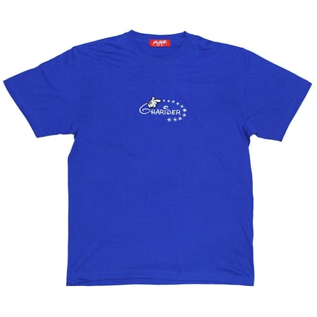 キャラハンドTシャツ　　ロイヤルブルー