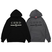 CHAレイヤードロゴ　ヘビーウェイトパーカー