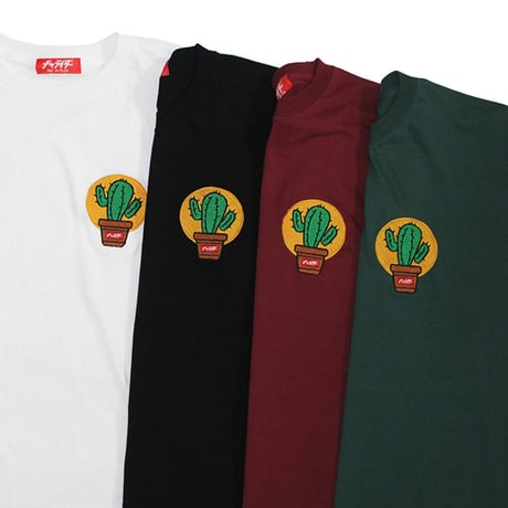 サボテンTシャツ　　オフホワイト