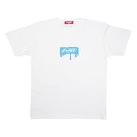 メルトボックス刺繍Tシャツ　　ホワイト