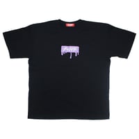 メルトボックス刺繍Tシャツ　　ブラック