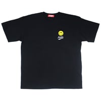 スマイルスカーフTシャツ　　ブラック