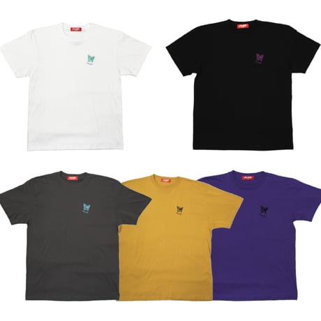 ワンポイントバタフライ　Tシャツ