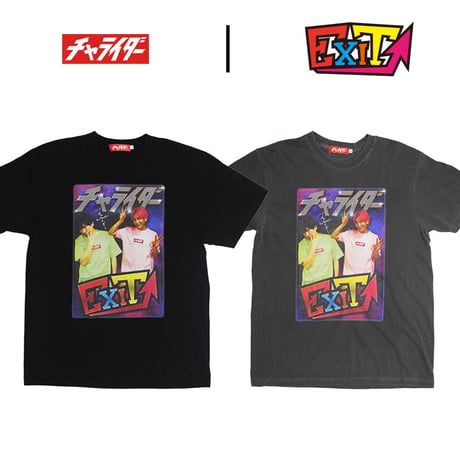 チャライダー x EXIT コラボTシャツ