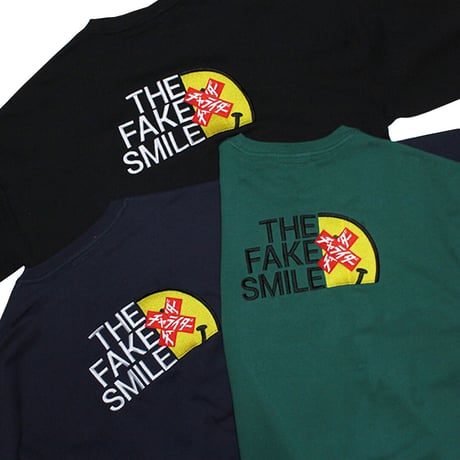 FAKE SMILEビッグシルエットビッグスウェット　　ネイビー