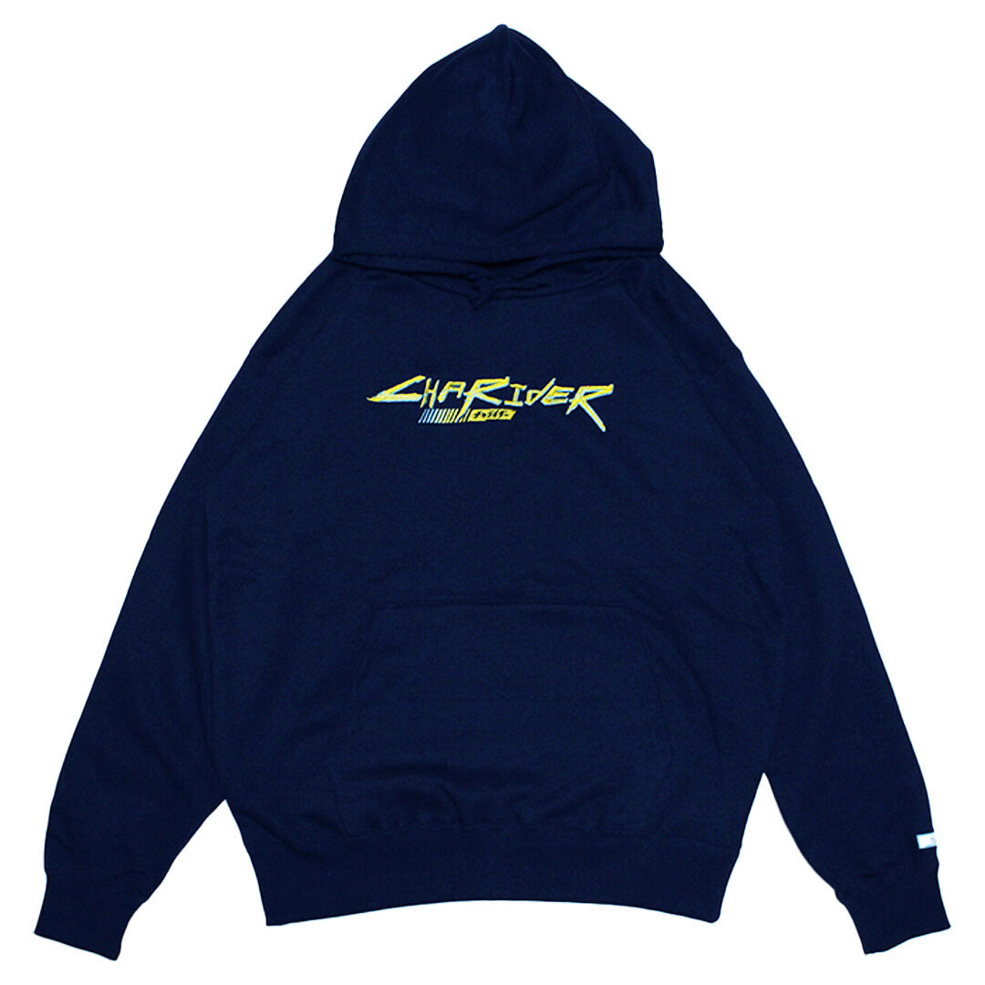 サイバーロゴパーカー ネイビー | チャライダーSTORE