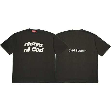 チャラ神　ビッグシルエット　ヘビーウェイトTシャツ