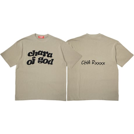 チャラ神　ビッグシルエット　ヘビーウェイトTシャツ