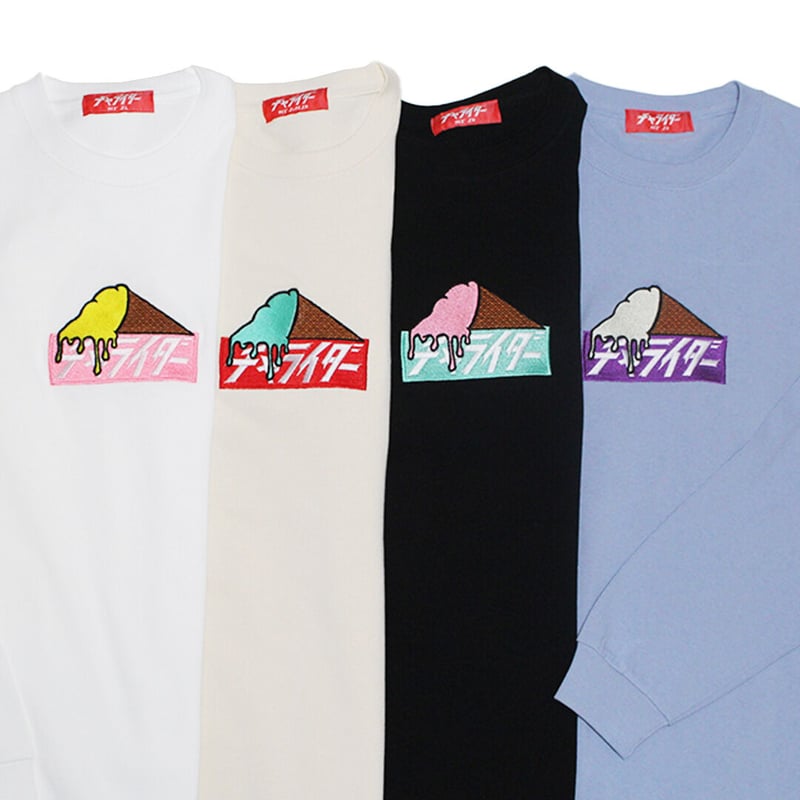 アイスボックス ビッグシルエットロンT ブラック | チャライダーSTORE