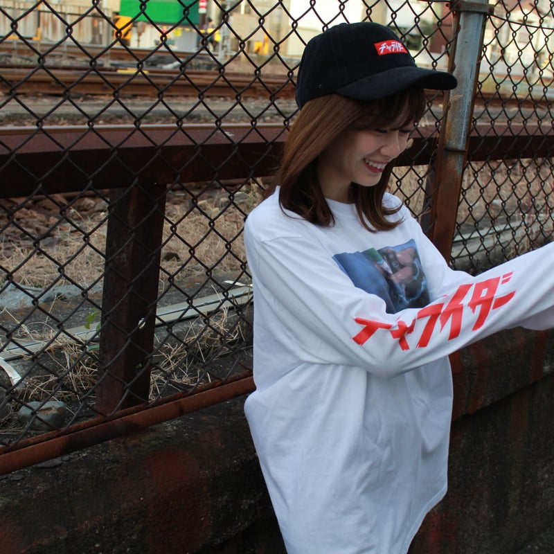 チャライダーxワンパンマン 無免ライダーロンティー ホワイト | チャ