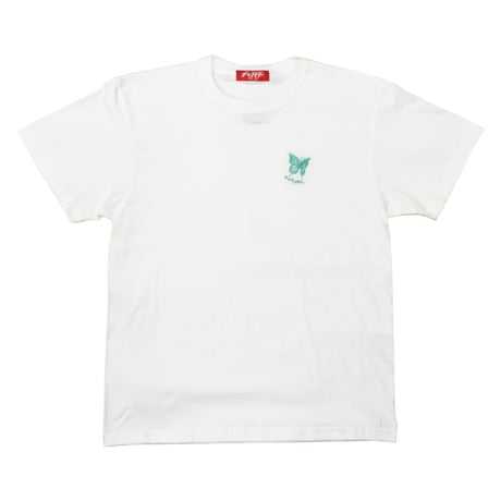 ワンポイントバタフライ　Tシャツ