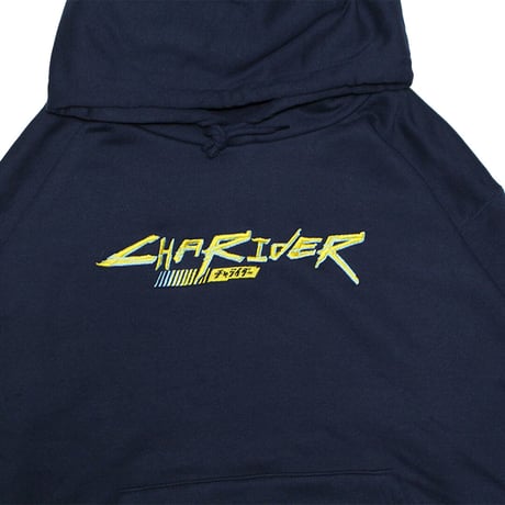 サイバーロゴパーカー　　ネイビー